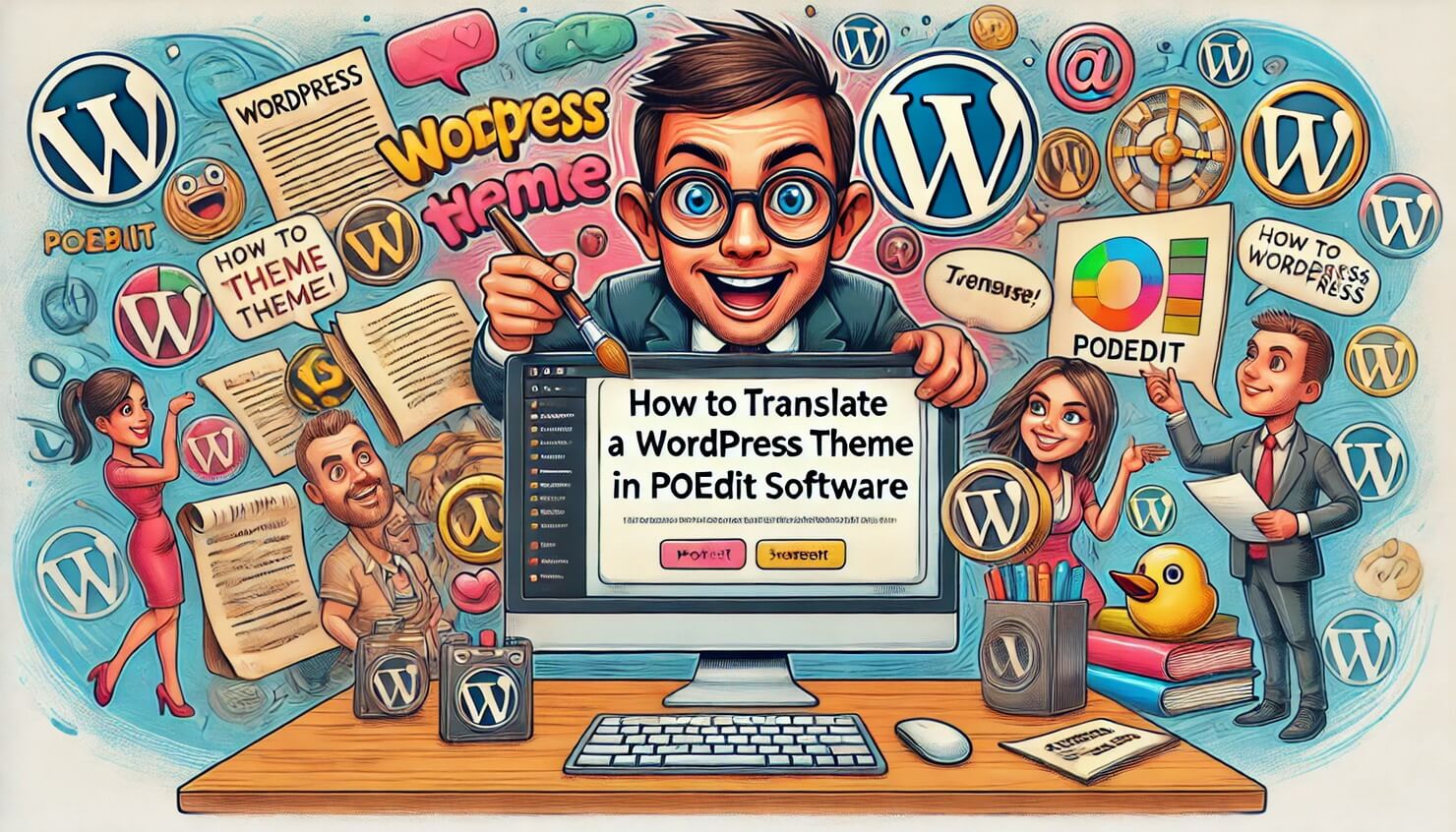 Translate a WordPress Theme with Poedit Software