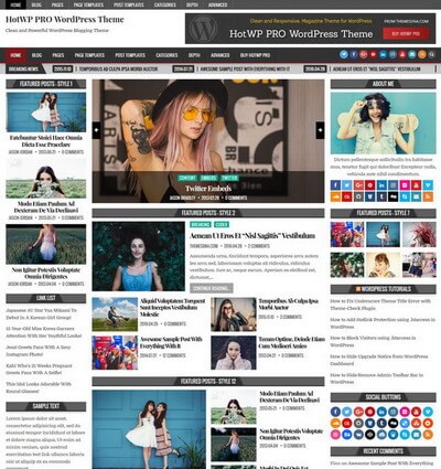 HotWP PRO WordPress Theme